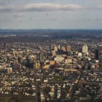 Aerial View of Yale Medical School