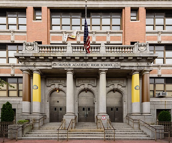 McNair High School in Jersey City, NJ