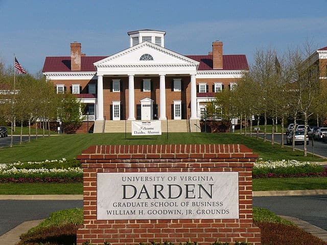 University of Virginia Darden School of Business